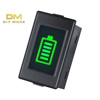 Diymore DM-029 เครื่องตรวจจับพลังงานแบตเตอรี่ DC ความแม่นยําสูง