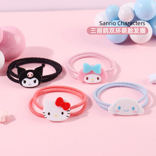 Sanrio กิ๊บติดผม ลาย Hello Kitty Melody Kuromi LittleTwinStars Cinnamoroll PompomPurin Pochacco Keroppi 885