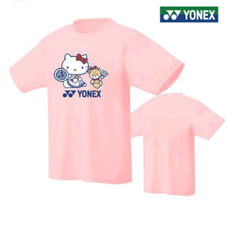 Yonex เสื้อยืดแขนสั้น ระบายอากาศ แห้งเร็ว สําหรับเล่นกีฬา เทนนิส แบดมินตัน 2023