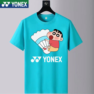 เสื้อกีฬาแขนสั้น ลายทีม New Yonex Badminton แบบแห้งเร็ว สําหรับผู้ชาย และผู้หญิง ใส่เข้าฟิตเนส วิ่ง เข้าฟิตเนส เข้าสโมสร 2023