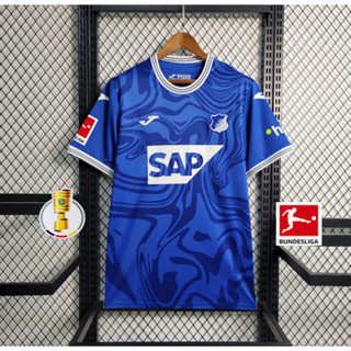 เสื้อกีฬาแขนสั้น ลายทีมชาติฟุตบอล Hoffenheim 23 24 ชุดเหย้า ไซซ์ S - 2XL