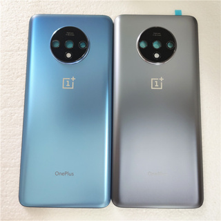 ฝาครอบแบตเตอรี่ด้านหลัง พร้อมเลนส์กล้อง แบบเปลี่ยน สําหรับ OnePlus 7t 1+ 7t