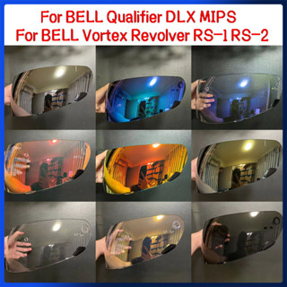 ที่บังแดดหมวกกันน็อครถจักรยานยนต์ สําหรับ BELL Qualifier DLX MIPS ป้องกันรอยขีดข่วน UV สําหรับ BELL Vortex Revolver RS-1 RS-2