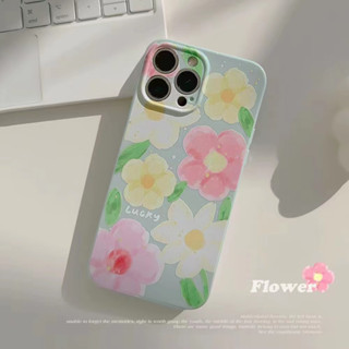 เคสโทรศัพท์มือถือ tpu แบบนิ่ม ลายดอกไม้ สําหรับ iPhone 14 14promax 14pro 11 12 12PRO 12PROMAX 13 13pro 13promax