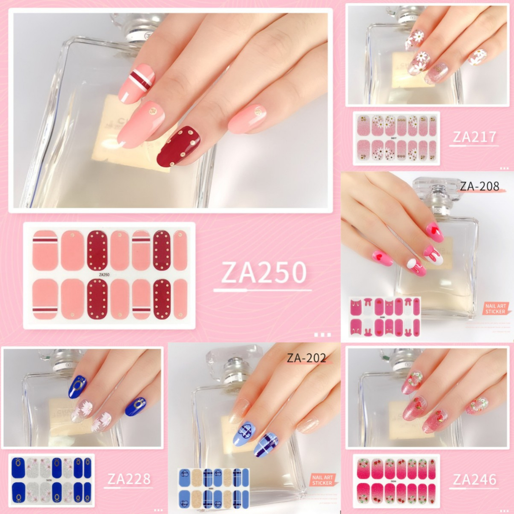 [มาใหม่] Za Series เล็บปลอม ปลอดสารพิษ กันน้ํา ติดทนนาน ถอดออกได้ สําหรับหญิงตั้งครรภ์ 14 ชิ้น ต่อชุด