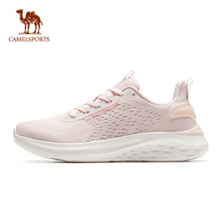 CAMEL SPORTS รองเท้าผ้าใบ รองเท้าวิ่ง ผ้าตาข่ายน้ำหนักเบาสำหรับผู้หญิง