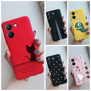 เคสโทรศัพท์ซิลิโคน TPU แบบนิ่ม ลายการ์ตูน สําหรับ Vivo Y36 5G Y36 Y36