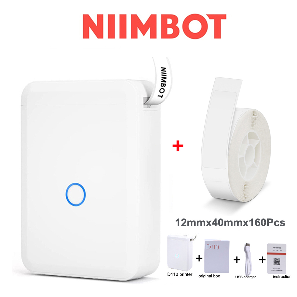 Niimbot D110 เครื่องปริ้นท์ฉลาก ขนาดเล็ก แบบพกพา
