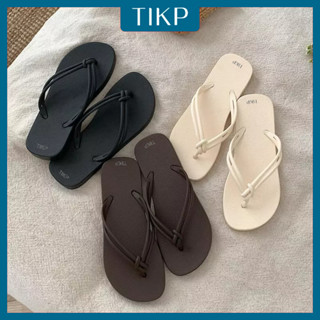 Tikp รองเท้าแตะ แบบสวม แฟชั่น รองเท้าผู้หญิง ใส่ในบ้าน ผู้ชาย เกาหลี 3สี ขนาด:36-40 MS1013 พร้อมส่ง