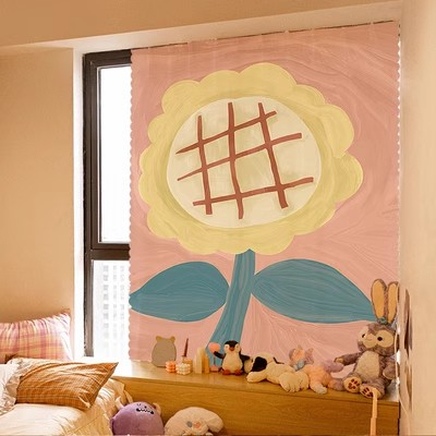 แนะนำ ผ้าม่าน ผ้าม่านติดผนัง มีกาวในตัว ไม่ต้องเจาะรู ราคาพิเศษ มีเก็บเงินปลายทาง