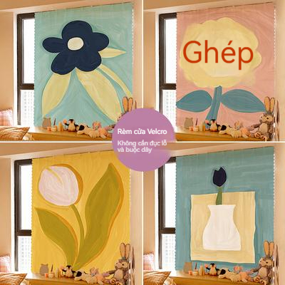 แนะนำ ผ้าม่าน ผ้าม่านติดผนัง มีกาวในตัว ไม่ต้องเจาะรู ราคาพิเศษ มีเก็บเงินปลายทาง