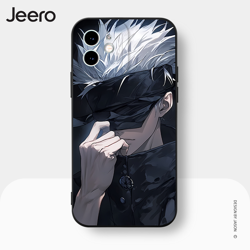 Jeero เคสไอโฟน เคสซิลิโคนนุ่มกันกระแทกการ์ตูนอนิเมะตลก เคสโทรศัพท์ Compatible for iPhone 16 15 14 13 12 11 Pro Max SE 2020 X XR XS 8 7 Plus พลัส HFE2450