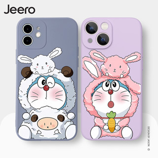 Jeero เคสคู่ เคสไอโฟน คู่รัก กันกระแทกซิลิโคนนุ่มการ์ตูนตลก เคสโทรศัพท์ Compatible for iPhone 15 14 13 12 11 Pro Max SE 2020 X XR XS 8 7 6 6S Plus พลัส HFE2464