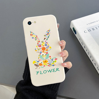 เคสโทรศัพท์มือถือ Tpu แบบนิ่ม พิมพ์ลายการ์ตูนกระต่าย พร้อมสายคล้อง สําหรับ Oppo A37 A57 2016 A39 A57 2022 A59 A31 2020 A55 4G