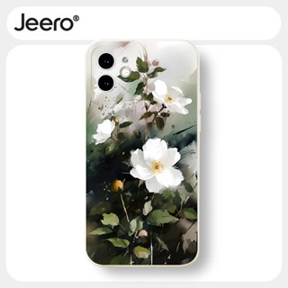 Jeero เคสไอโฟน เคสซิลิโคนนุ่มกันกระแทกน่ารักตลก เคสโทรศัพท์ Compatible for iPhone 15 14 13 12 11 Pro Max SE 2020 X XR XS 8 7 ip 6S 6 Plus HFF3257