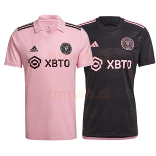 เสื้อเชิ้ต ลาย INTER MIAMI Home Pink Away Black Messi สําหรับผู้ชาย และผู้ใหญ่ 2023