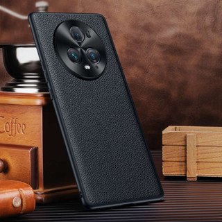 เคสหนังแท้ ป้องกันกล้อง 3D หรูหรา สําหรับ Honor Magic 5 Pro