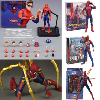 ตุ๊กตาฟิกเกอร์ SpiderMan Articulado Spider Man Ps4 Shf ขนาด 15 ซม.