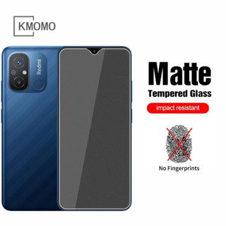 Matte Anti-ลายนิ้วมือกระจกเทมเปอร์ปกป้องหน้าจอสำหรับ Redmi 12C 12 หมายเหตุ 12s 12T 12 Pro 11s 11T Pro + 11 A1 A2 Plus 10C 10A 10s 10 9C 9i 9A 9T 9s 9 Pro Max 8A 8 7A 7 Pro