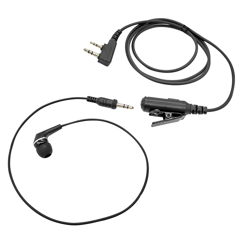 หูฟังพร้อมไมโครโฟนสําหรับ BF-888S Arcshell AR-5 Retevis H-777 Ansoko A-8S Greaval GV-8S 2-Way วิทยุห