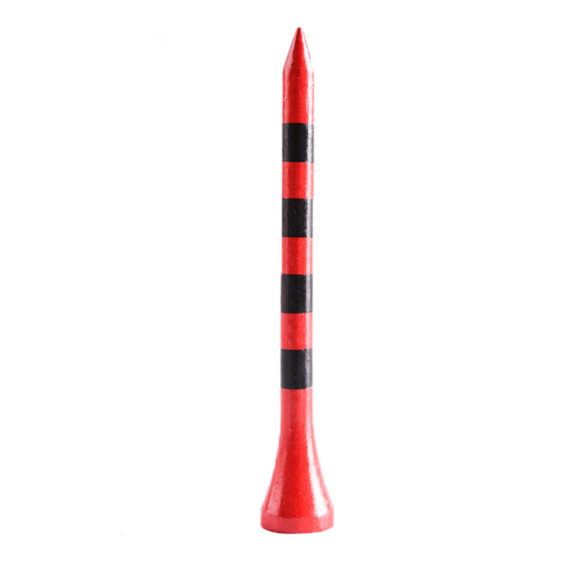 Professional Bamboo golf tees 100 ชิ้น/แพ็ค 5x แข็งแกร่งกว่าไม้ TEE สีแดงสีขาวฝึกเกม ball TEE สําหรับ Irons Drivers Hybrids ราคา ถูกที่สุด ดีลบีเคเค แกลเลอรีภาพที่ 2