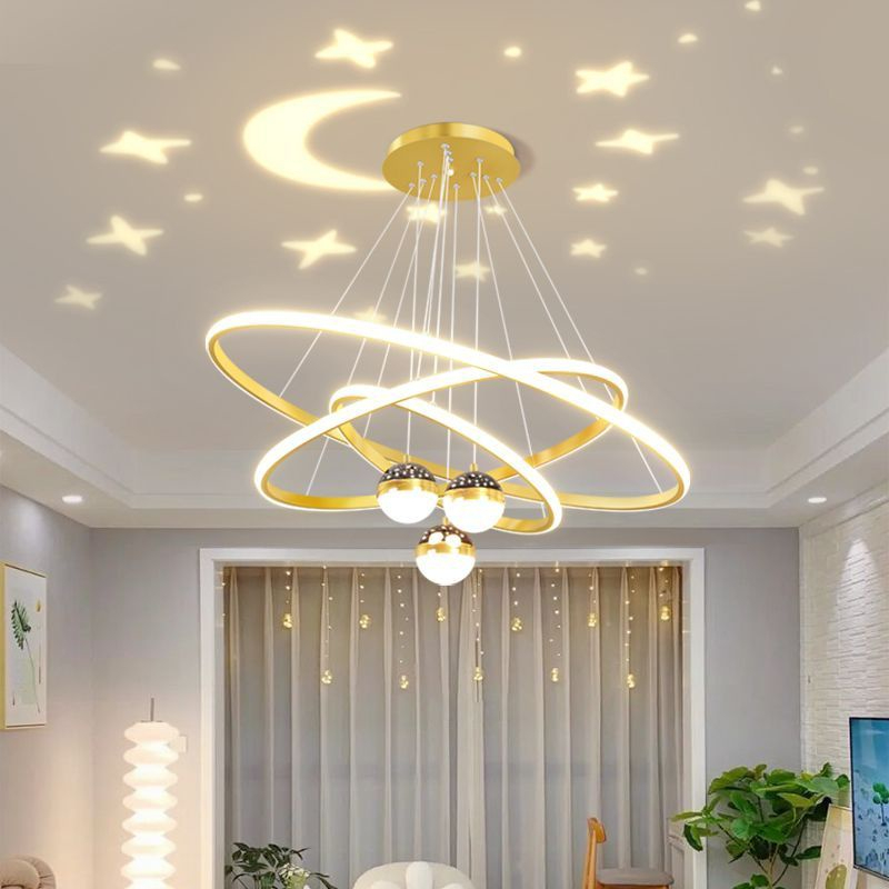 โคมไฟระย้าร้านอาหาร LED /โคมไฟห้องครัวไตล์โมเดิร์นมินิมอล /โคมไฟโต๊ะอาหาร นอร์ดิก