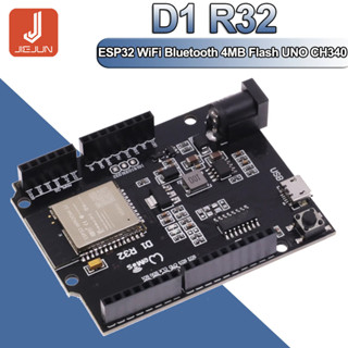 บอร์ดโมดูลบลูทูธ 4MB UNO D1 R32 CH340 CH340G สําหรับ Wemos D1 ESP32 ESP-32