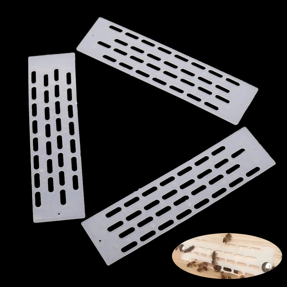 5 ชิ้น Beehive ประตู Anti-Bee Queen Escape กรอบพลาสติก Beehive Barrier อุปกรณ์การเลี้ยงผึ้ง