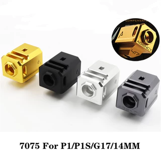 CNC 7075 14MM CCW หมวกตกปลาตกแต่งโลหะ