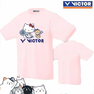 เสื้อแจ็กเก็ตกีฬาแบดมินตัน ระบายอากาศได้ดี แบบแห้งเร็ว ลาย Hellokitty co สําหรับผู้ชาย และผู้หญิง