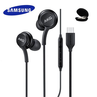 Samsung AKG Type USB C หูฟัง EO IG955 หูฟังอินเอียร์ ไมโครโฟน หูฟังเอียร์บัด ชุดหูฟังแบบมีสาย สําหรับ Galaxy S22 S21 S20 S23 Note 20