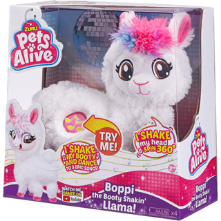 Zuru Pets Alive Boppi The Booty Shakin Llama Playset ชุดของเล่นสัตว์เลี้ยง Zuru Pets Alive Boppi The Booty Shakin Llama Playset