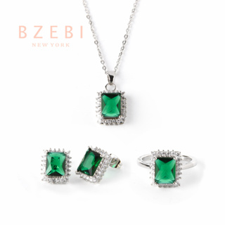 Bzebi สร้อยคอ สเตนเลส ชุบทอง 18K จี้ สไตล์เกาหลี ป้องกันสนิม เครื่องประดับแฟชั่น ผู้หญิง พรีเมี่ยม ไม่จางหาย ใส่อาบน้ําได้ 1251st