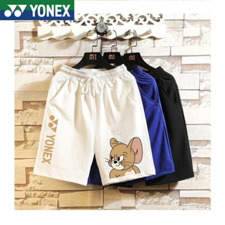 Yonex YY กางเกงขาสั้น ผ้าถัก ระบายอากาศ แห้งเร็ว เหมาะกับการเล่นกีฬา แบดมินตัน ฟิตเนส ฤดูใบไม้ผลิ ฤดูร้อน สําหรับผู้ชาย และผู้หญิง