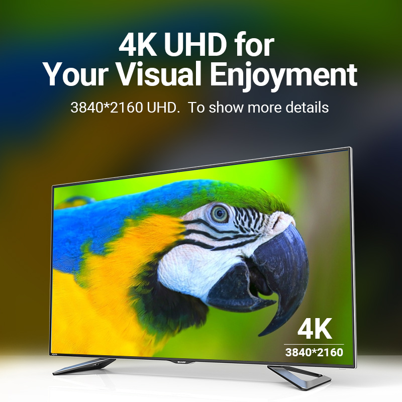 Vention อะแดปเตอร์เชื่อมต่อ HDMI ตัวเมีย เป็นตัวเมีย 4K 60HZ HDTV สําหรับขยายสายเคเบิล PS4 HDMI