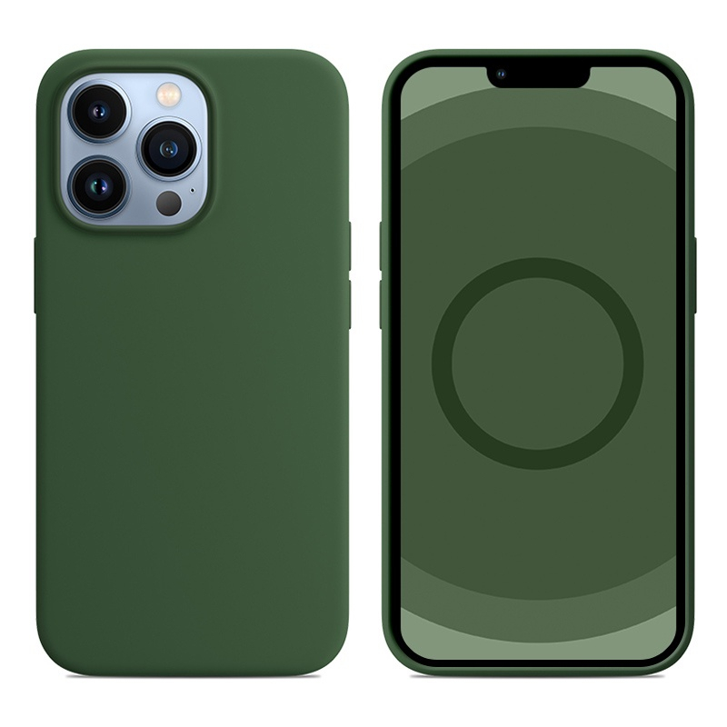 เหมาะสําหรับเคสโทรศัพท์ซิลิโคนเหลว iPhone 13 พร้อมแอนิเมชั่น iPhone 13 Mini 13 Pro Max Soft Case พร้