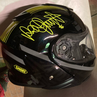 สติกเกอร์ ลายเซ็น MOTO GP ROSSI หลากสีสัน สําหรับติดตกแต่งรถจักรยานยนต์ สติกเกอร์สะท้อนแสง กันน้ํา สําหรับติดหมวกกันน็อค มี 46 ชิ้น