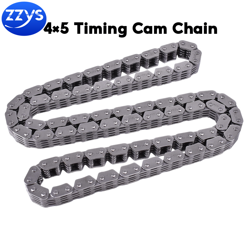 รถจักรยานยนต์ 4X5 Racing Timing Cam Chain 46L 52L 94L 96L 98L 100L 102L 104L 106L 108L 110L 112L 116