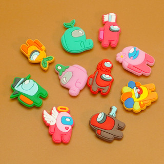 เข็มกลัด รูปรองเท้า Croc Jibz Pins สีสันสดใส สไตล์สร้างสรรค์ DIY