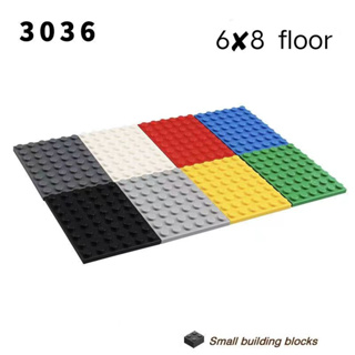 Moc บล็อกตัวต่อ ขนาดเล็ก 6x8 บาง อุปกรณ์เสริม สําหรับ 3036