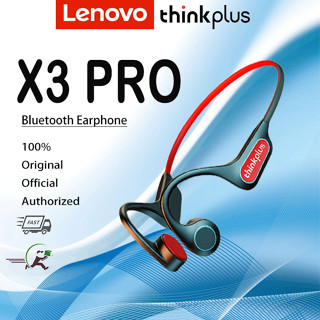 Lenovo X3 Pro หูฟังบลูทูธ 5.3 กันน้ํา น้ําหนักเบา พร้อมไมโครโฟน สําหรับ iPhone Samsung