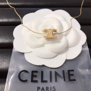 Celine สร้อยคอเหล็กไทเทเนียม คุณภาพสูง สําหรับผู้หญิง103307