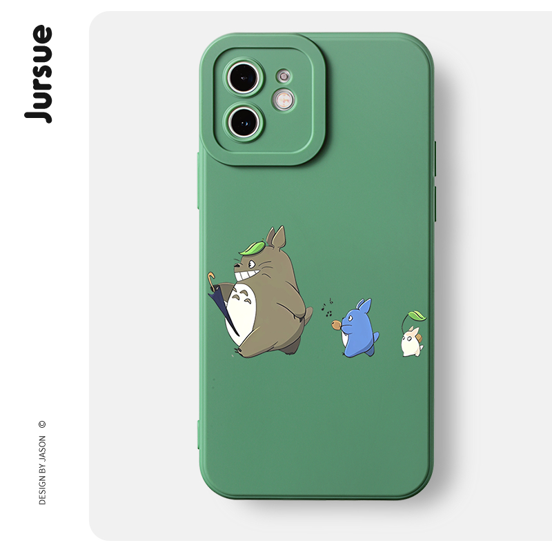 JURSUE น่ารักตลกความงามกันกระแทกสําหรับ iPhone 17Air 16 15 14 13 12 11 Pro Max SE 2020 X XR XS 8 7 ip 6S 6 Plus XYH1790