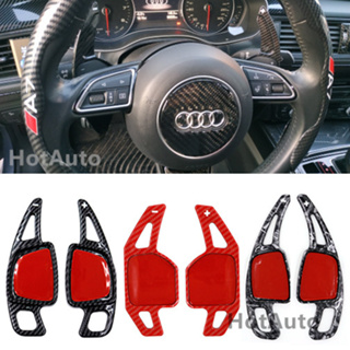 Audi คันเกียร์พวงมาลัยคาร์บอนไฟเบอร์ (Paddle Shift) Audi A1 A3 A4 A5 A6 A7 A8 S3 S4 S5 S6 TT TTS Q3 Q5 Q7