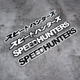 [P-A714] สติกเกอร์ jdm Speed Hunter SPEEDHUNTERS กันน้ํา สําหรับติดตกแต่งรถยนต์