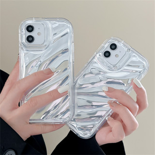 เคสโทรศัพท์มือถือ ลายระลอกน้ําเลเซอร์ สําหรับ iPhone 14ProMax 13 iPhone11 12 ProMax iPhone XR XS Max 7&amp;8 Plus