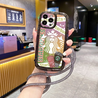 เคสโทรศัพท์มือถือ กันกระแทก ลาย Starbucks Coffe สําหรับ Samsung Galaxy A54 A34 A14 5G A04 A03 A72 A52 A32 4G A51 A71 A52S