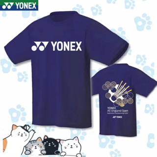 [2023 Most Poupular] Yonex เสื้อผ้าแบดมินตัน คอกลม แขนสั้น แห้งเร็ว ระบายอากาศ สําหรับผู้ชาย ผู้หญิง เหมาะกับการเล่นกีฬา เทนนิส