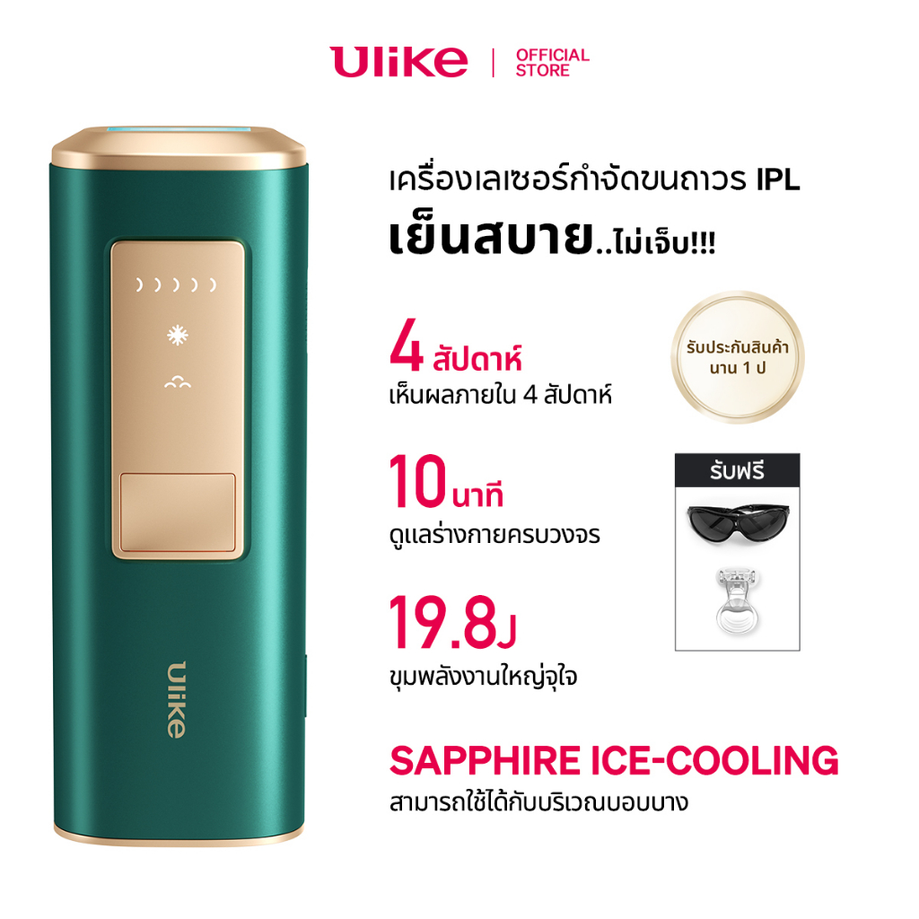 Ulike Sapphire Air+ IPL Laser Hair เทคโนโลยี ทำให้คุณสามารถกำจัดขน ได้ที่บ้าน เสริมความมั่นใจทุกครั้งที่ใส่ชุด Bikini