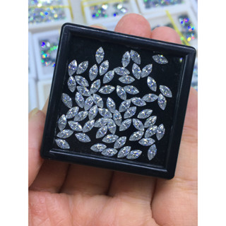 small size marquise moissanite เพชรโมอิส ขนาดเล็ก สําหรับทําเครื่องประดับ